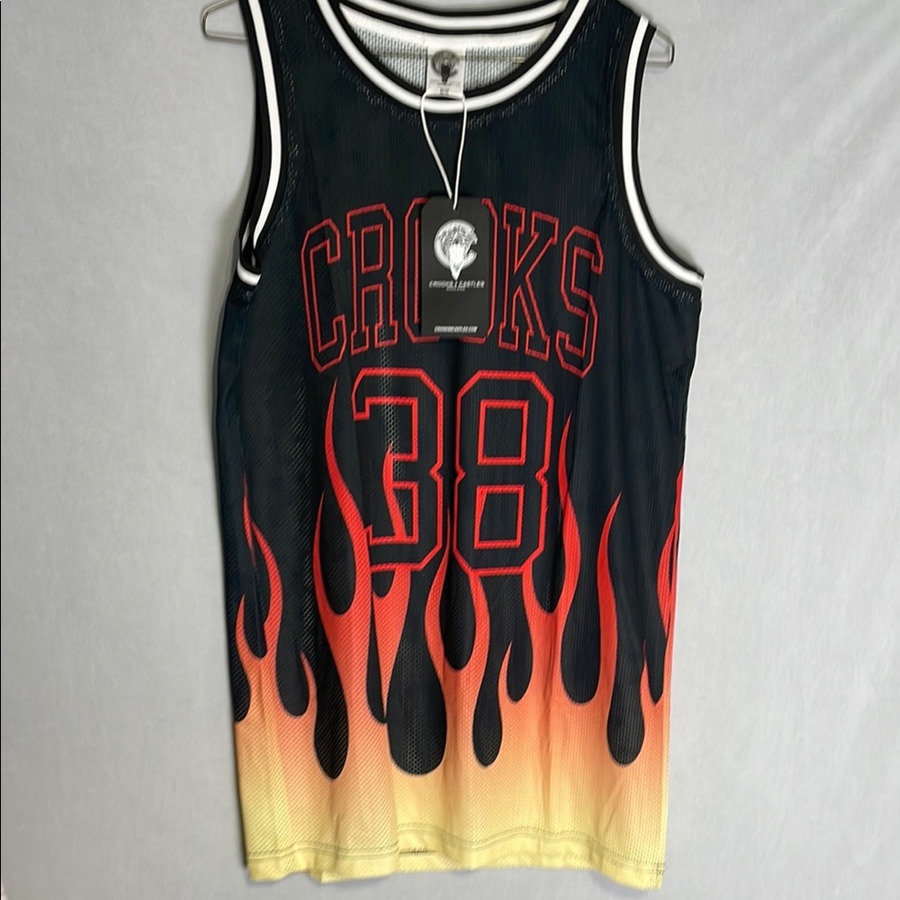 CROOKS Flame Basketball Jersey